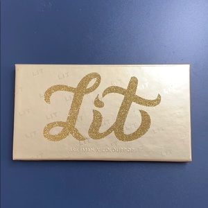 Bretman x colourpop lit palette